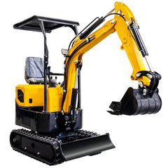 MS10C 13.5 HP,1 tons Mini Compact Excavator, Gasoline, With Thumb Clip