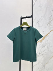 Classic Embroidered Minimalist T-Shirt