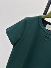 Classic Embroidered Minimalist T-Shirt