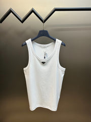 Simple Solid-Color Vest