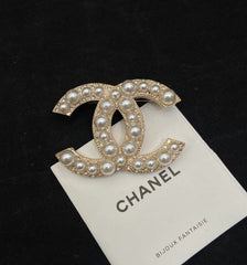 26SS NEW Double C Brooch