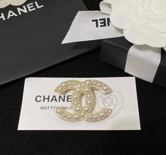 26SS NEW Double C Brooch