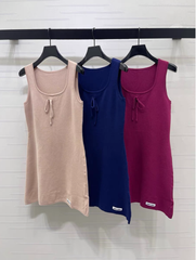 MiuMiu/26 New Bow Wool Dress