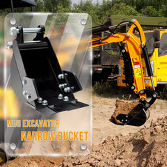 MMS 200mm Mini Excavator Bucket Attachment