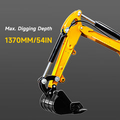 MS10C 13.5 HP,1 tons Mini Compact Excavator, Gasoline, With Thumb Clip