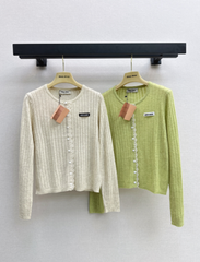 MiuMiu/26 Early Autumn Latest Knit Cardigan