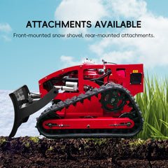 MS550B Remote Control Lawn Mower with Tracks – 21" Gasoline Remote Control Mower