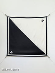 Square silk scarf
