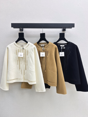 Hermès / 26 Fall-Winter Latest Double-Faced Wool Coat