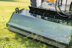 MMS Lawn Mower 72" weed control, Mower Attachment for Skid Steer Loader