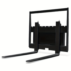 MMS Hydraulic Side Shift Pallet Forks&Frame Attachment for Mini Skid Steer Loader