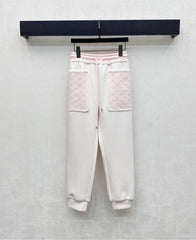 Louis Vuitton /26New Season Hooded Jacquard Jacket & Trousers Set