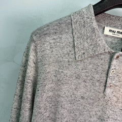 MiuMiu/26 Early Autumn New Polo Knit Sweater