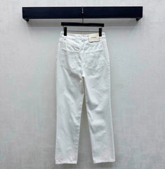 Chanel/26 New Wide-Leg Denim Pants