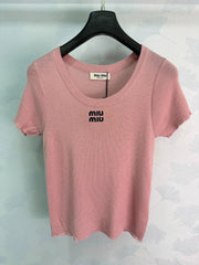 MiuMiu/26SS New Knit Short Sleeve