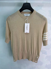 Thom Browne/2026 Spring-Summer New Four-Stripe Knit Sweater
