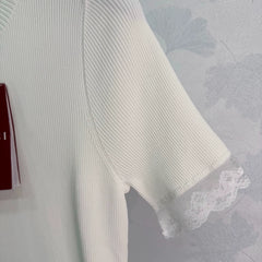 GUCCI/26SS White Knit Dress