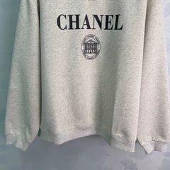 Chanel/26 Early Autumn Polo Collar Loose Sweater