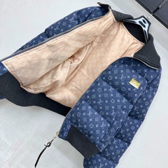 Louis Vuitton / 26 New Laser Denim Jacket Down Coat