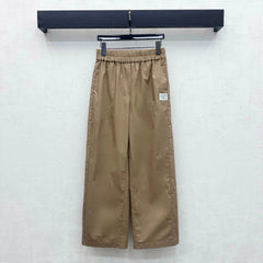 Louis Vuitton/26 New Leather Label Straight-Leg Pants