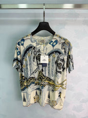 Hermès/26 Early Autumn New Round Neck Short Sleeve