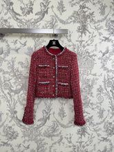 Camellia flower brooch woven outer jacket