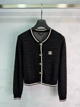 Chanel / 26 Early Fall Color-Block Knit Cardigan