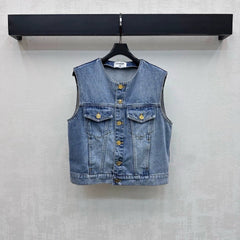 Chanel/26 New Denim Vest