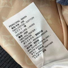 Louis Vuitton / 26 New Laser Denim Jacket Down Coat