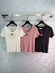 MiuMiu/26SS New Knit Short Sleeve