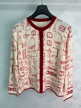 Hermès/26 Early Autumn New Crew Neck Knit Cardigan