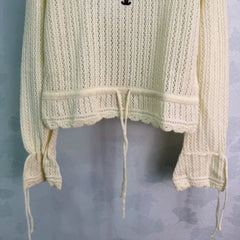 Chanel / 26 Early Autumn New Doll Collar Long-Sleeve Knit Sweater