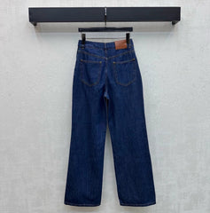Fendi/26New ArrivalPaneled Straight-Leg Denim Trousers