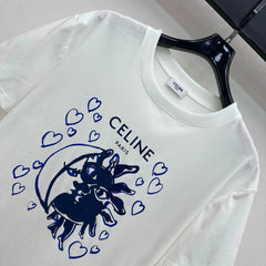 Celine/26ss New Short Sleeve