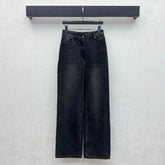 Chanel/26 New Straight-Leg Denim Jeans