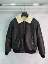 Chanel/26 New Lamb Wool Leather Jacket