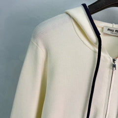 MiuMiu/26 Early Autumn New Hooded Jacket