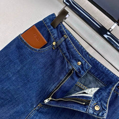 Fendi/26New ArrivalPaneled Denim Shorts