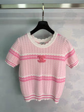 Chanel/26 Early Autumn New Knit Short Sleeve