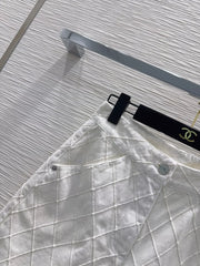 Chanel/26SS New Denim Mid-Length Shorts