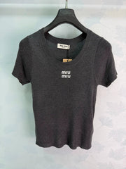 MiuMiu/26SS New Knit Short Sleeve