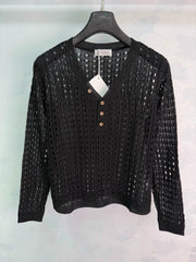 Brunello Cucinelli/26 New V-Neck Knit Top