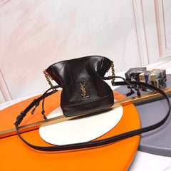 YSL 2026 Jamie Mini Shoulder Bag 16cm Suede And Calfskin