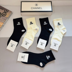 CHANEL 26S ANKLE SOCKS 408688 (1 BOX)