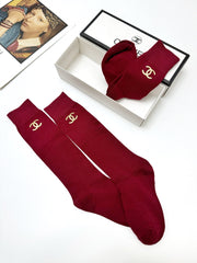 CHANEL 26S CREW SOCKS 397279 (1 BOX)