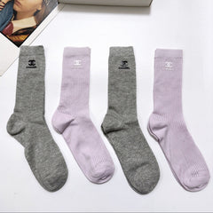 CHANEL 26S CREW SOCKS 395190 (1 BOX)