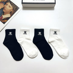 CHANEL 26S ANKLE SOCKS 408731 (1 BOX)