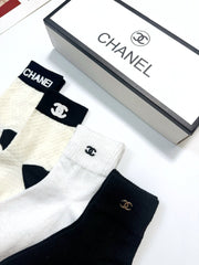 CHANEL 26S ANKLE SOCKS 408741 (1 BOX)
