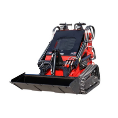 MS360 Mini Stand On Skid Steer Track Loader With 13.5HP Gas Engine