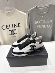 chanel/26SS NEW Diamond Panda Shoes Casual White Shoes Sports Shoes